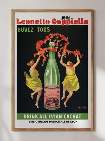 Evian-Cachat by Leonetto Cappiello Print