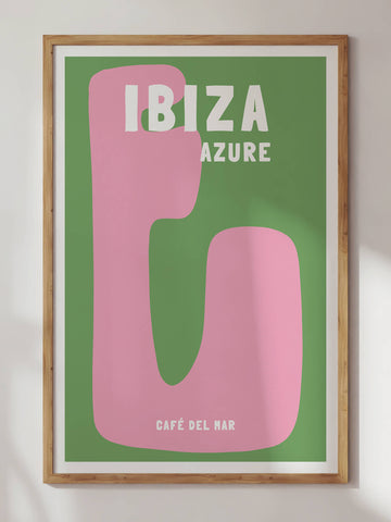Ibiza Travel Print