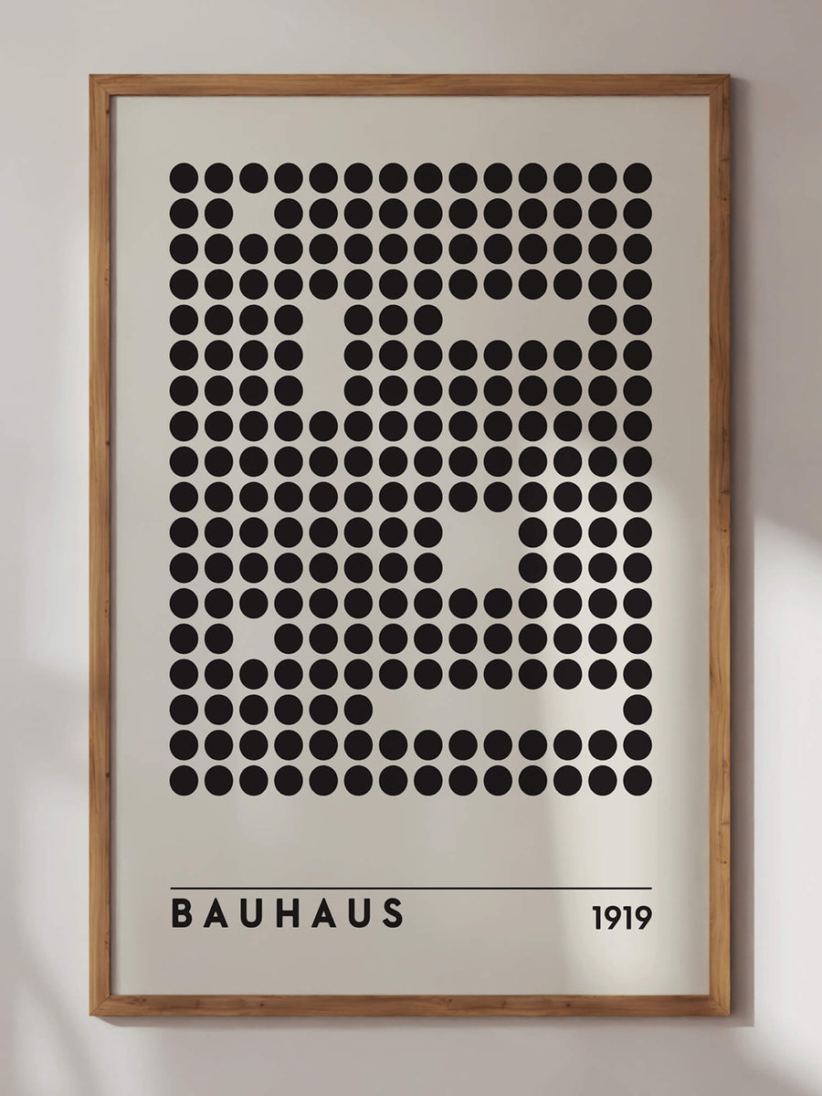 Bauhaus Grid Print
