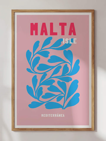 Malta Isle Travel Print