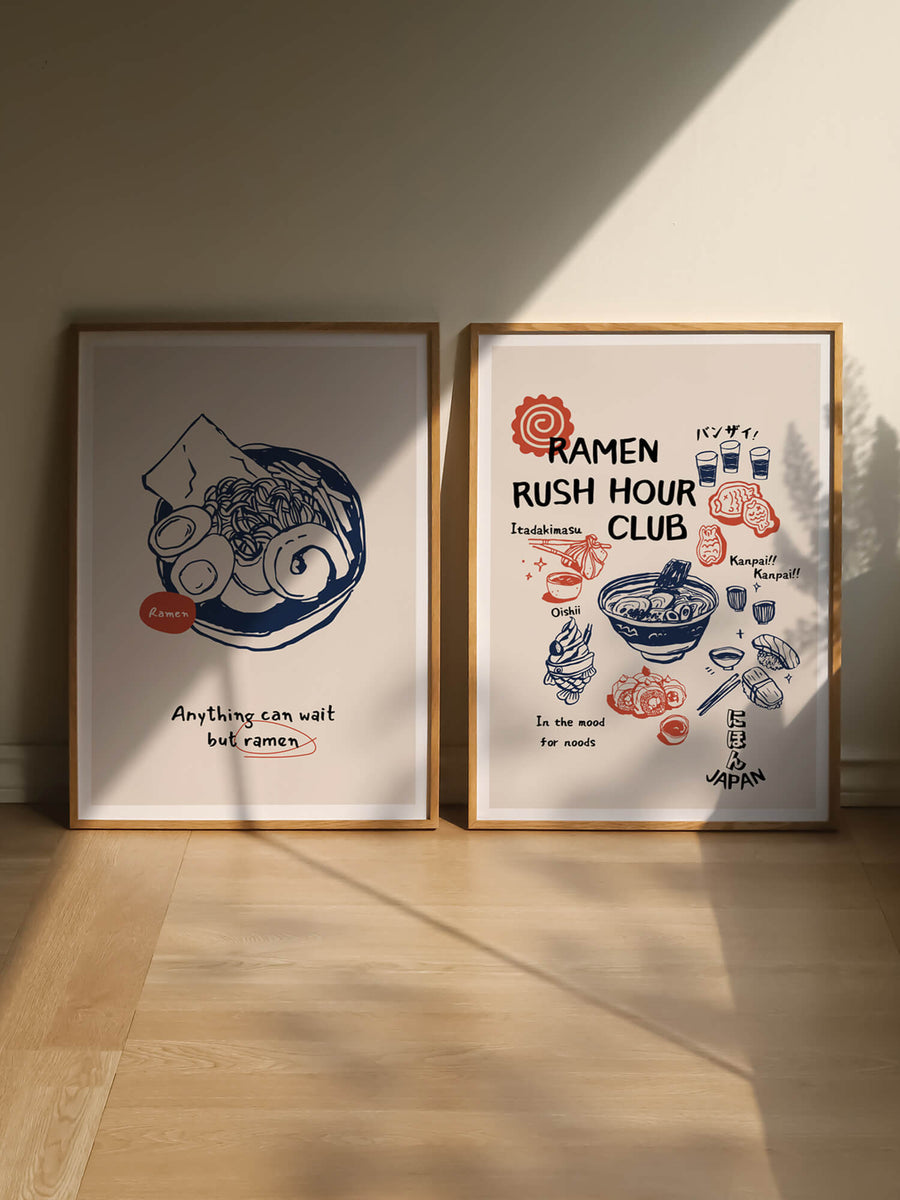 Ramen Rush Hour Print