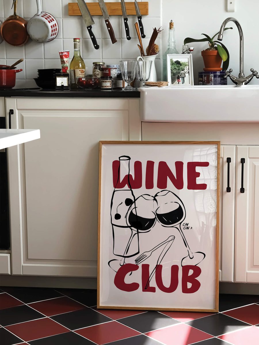 Wine Club Print
