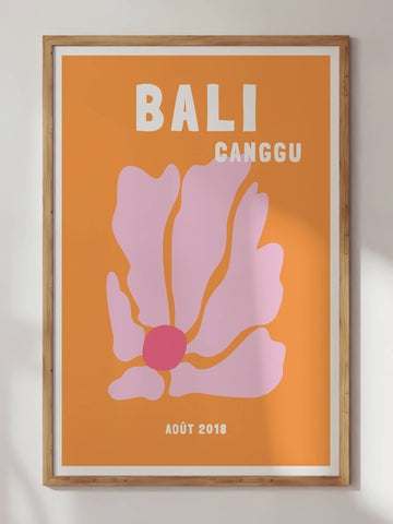 Bali Canggu Travel Print