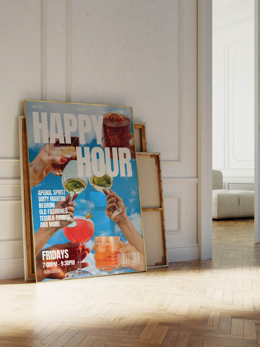 It's Happy Hour Print