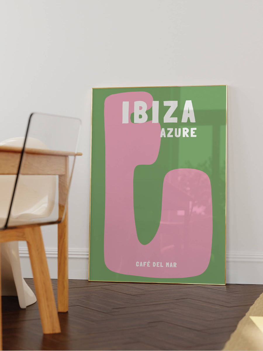 Ibiza Travel Print