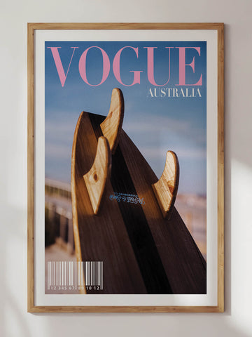 Vogue Surf Print