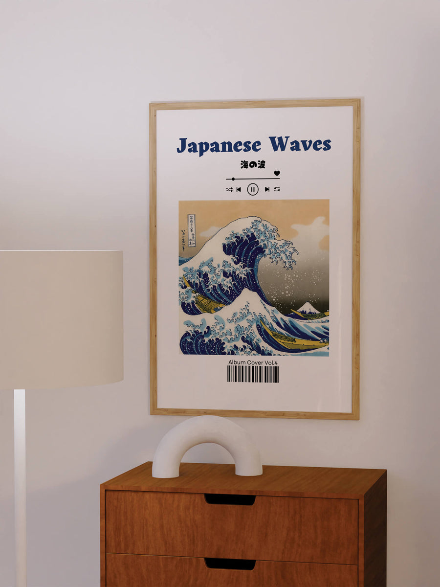 The Great Wave Album Cover Print