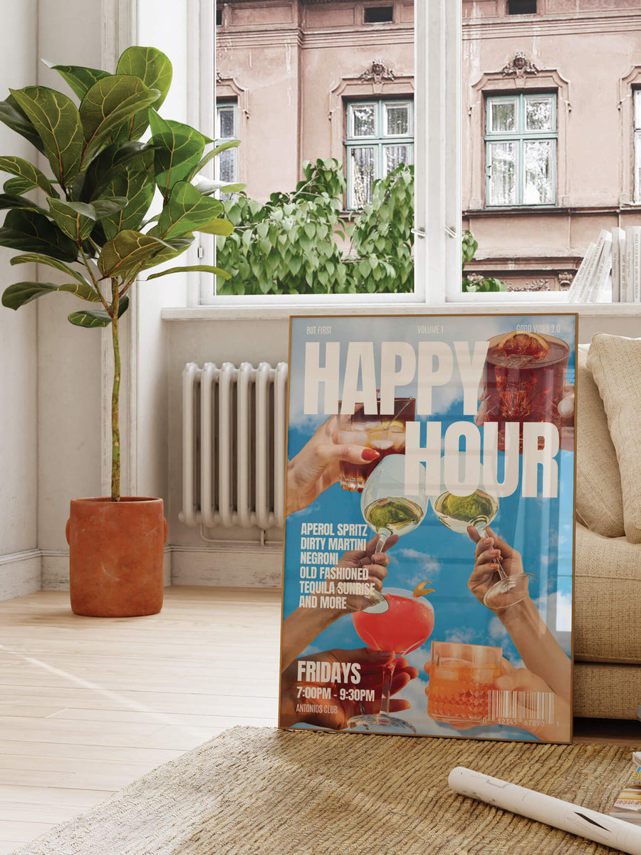 It's Happy Hour Print