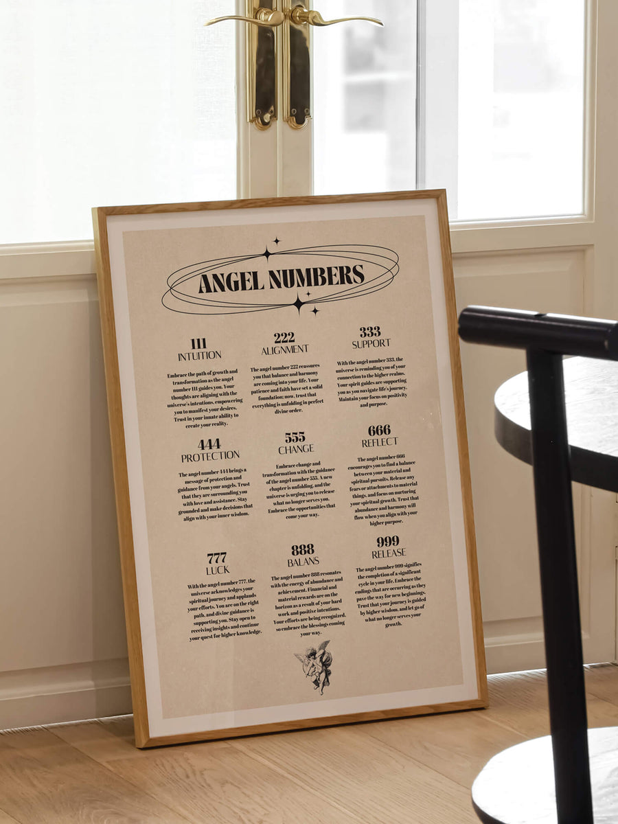 Angel Numbers Vintage Vol. 2 Print