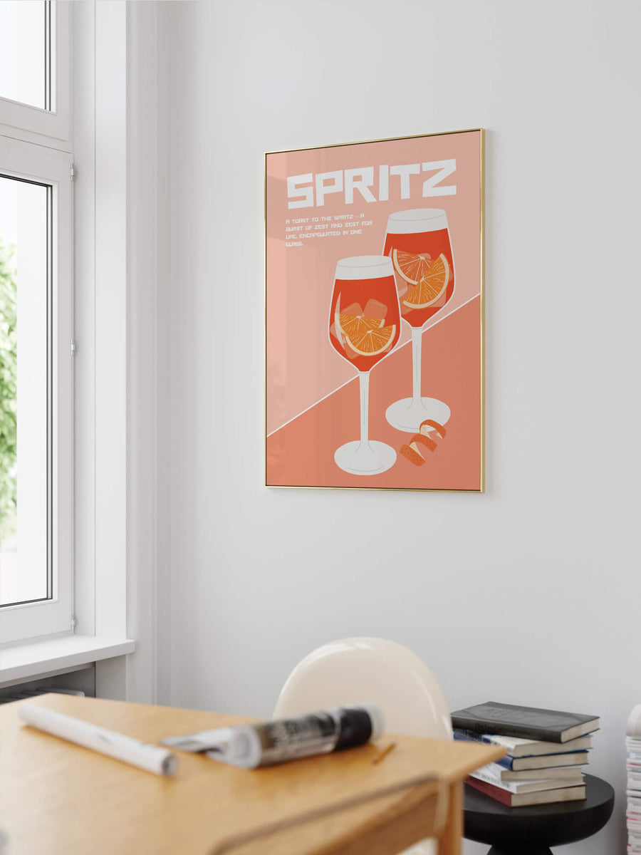 Spritz Cocktail Print