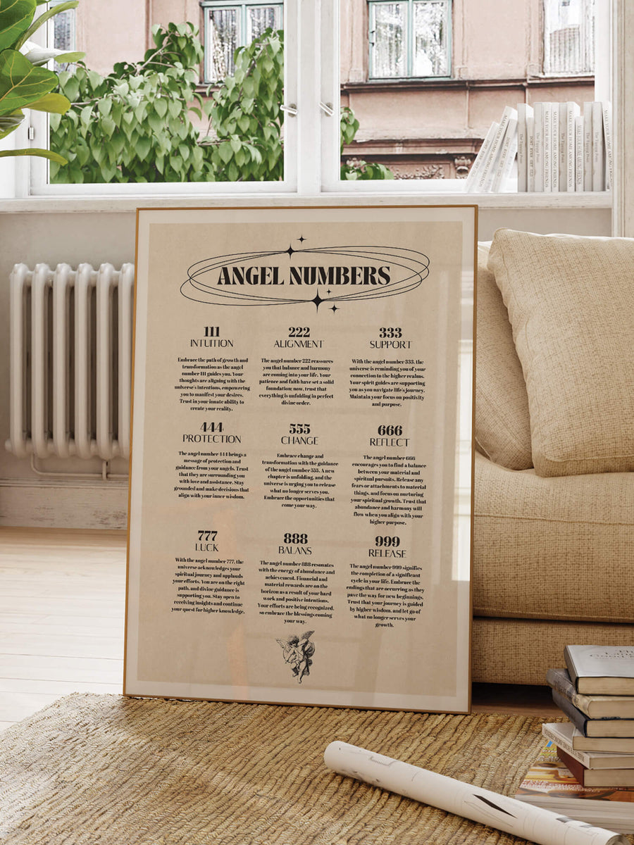 Angel Numbers Vintage Vol. 2 Print
