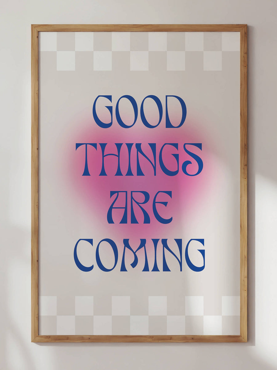 444 Angel Number & Good Things Bundle Prints
