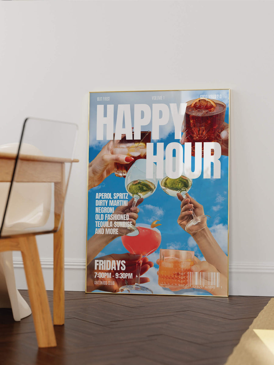 It's Happy Hour Print