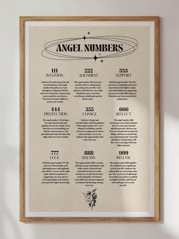 Angel Numbers Vintage Vol. 2 Print