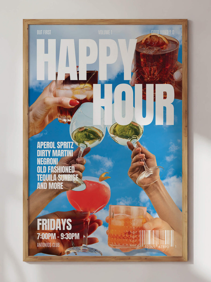 It's Happy Hour Print
