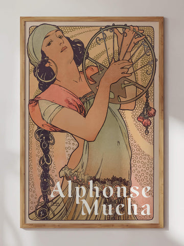 Salomé by Alphonse Mucha Print