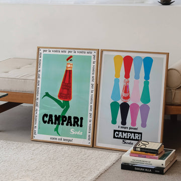 Campari Soda Cocktail Bundle Prints