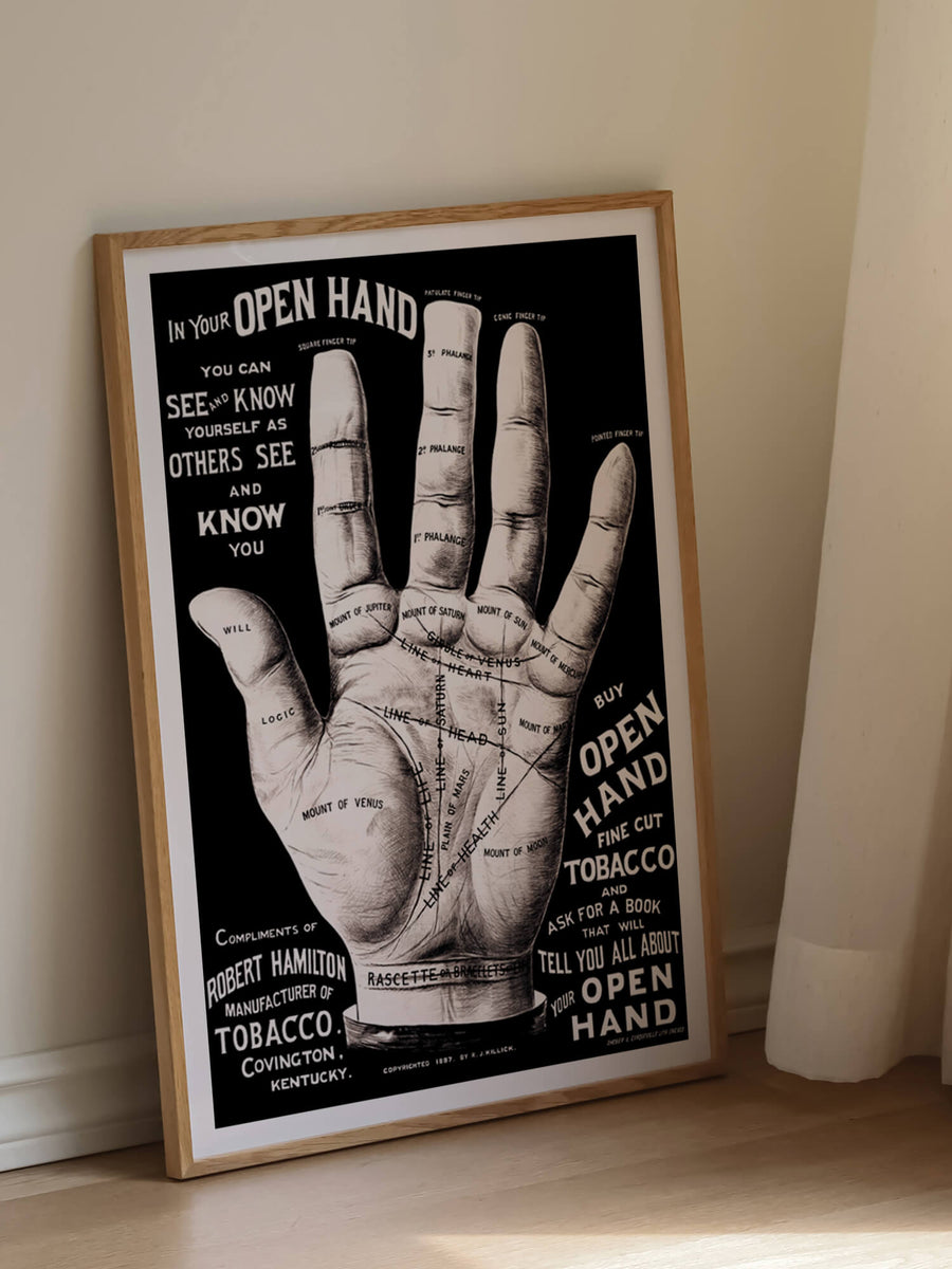 Palm Reading Print