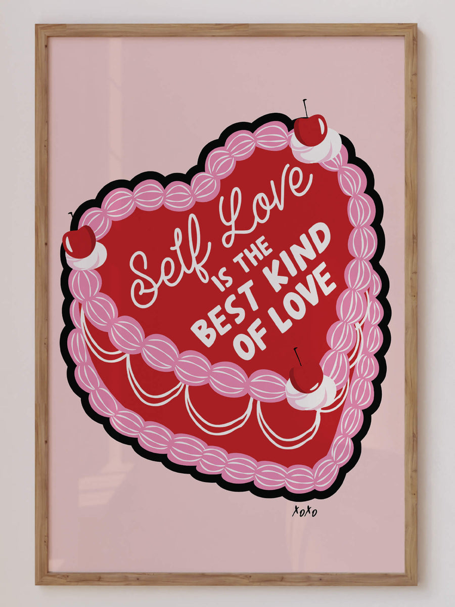 Self Love Cake Print