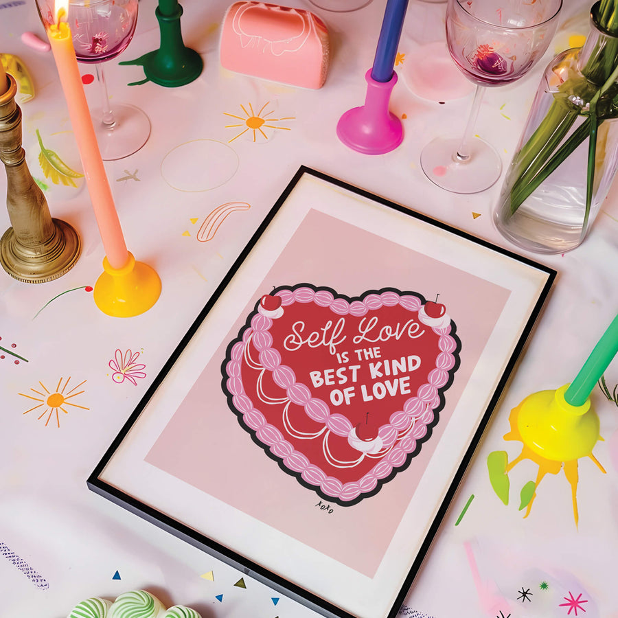 Self Love Cake Print