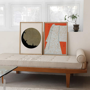 The Moon by Watanabe Seitei Print