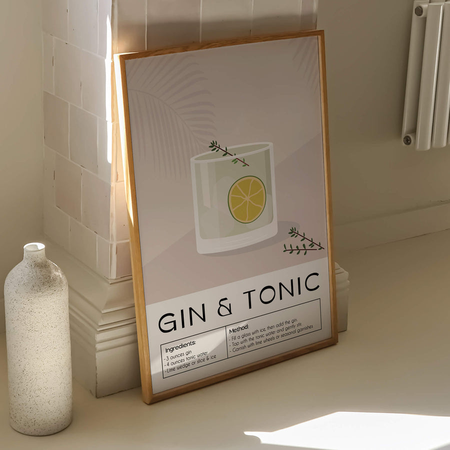 Gin & Tonic Print