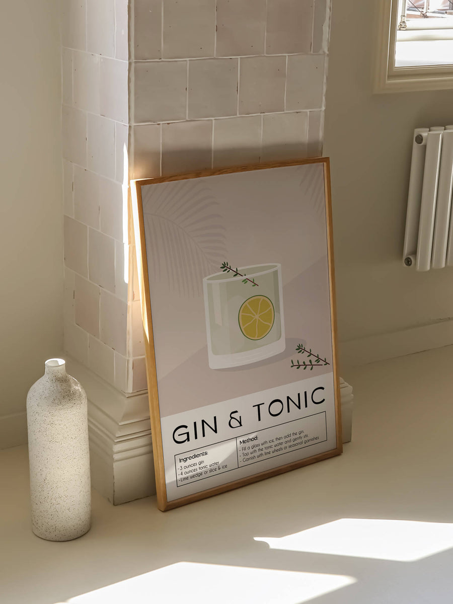 Gin & Tonic Print