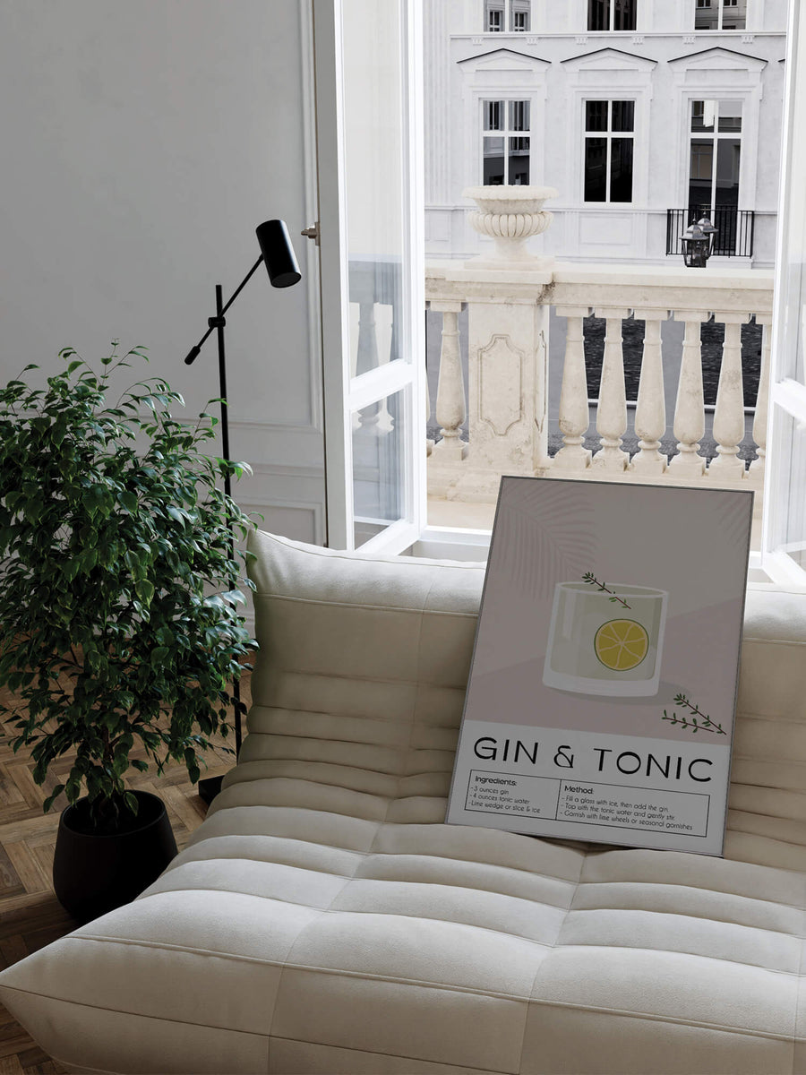 Gin & Tonic Print