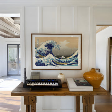 The Great Wave by Katsushika Japanese Print