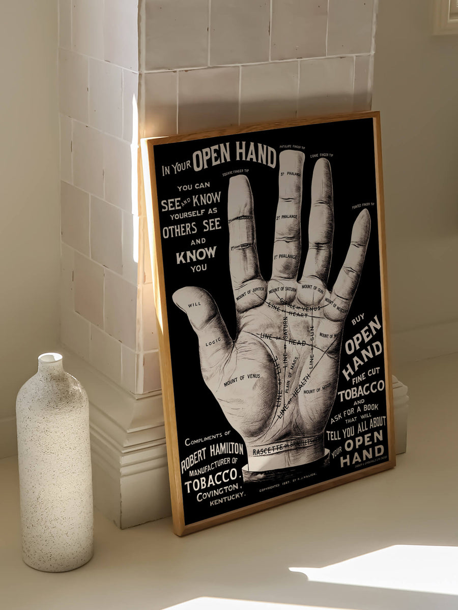 Palm Reading Print