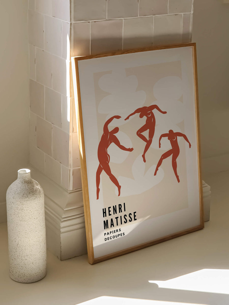 Matisse Papiers Decoupes Terracotta Print