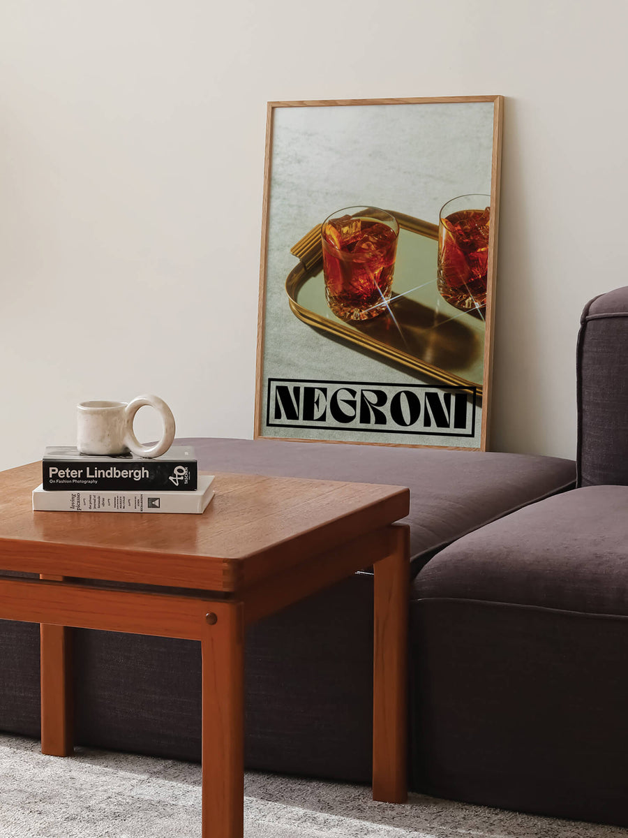 Negroni Cocktail Print
