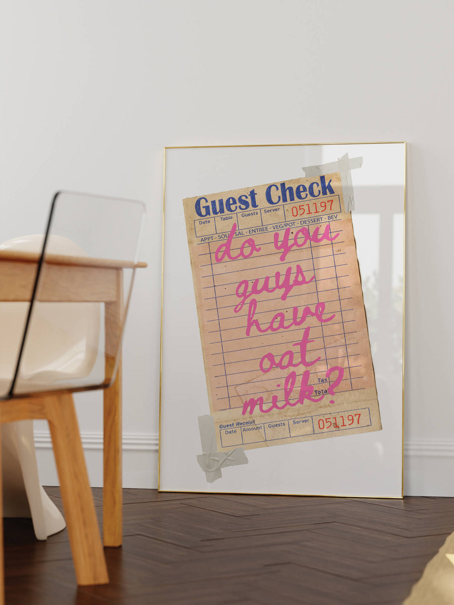 Got Oat Milk Print