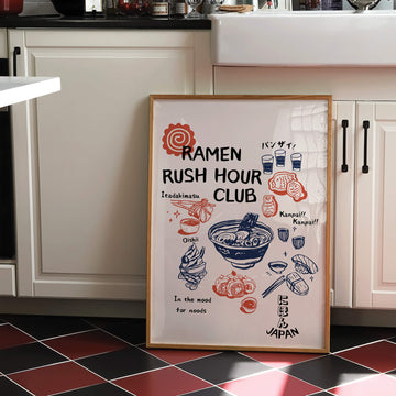 Ramen Rush Hour Print