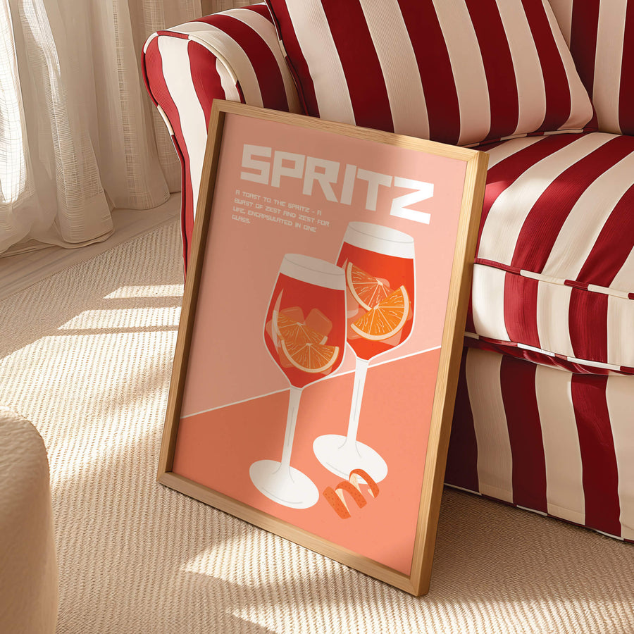 Spritz Cocktail Print