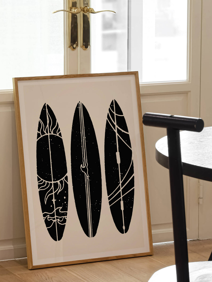 Surfboards Print