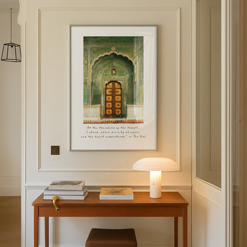 The Temple Door Print