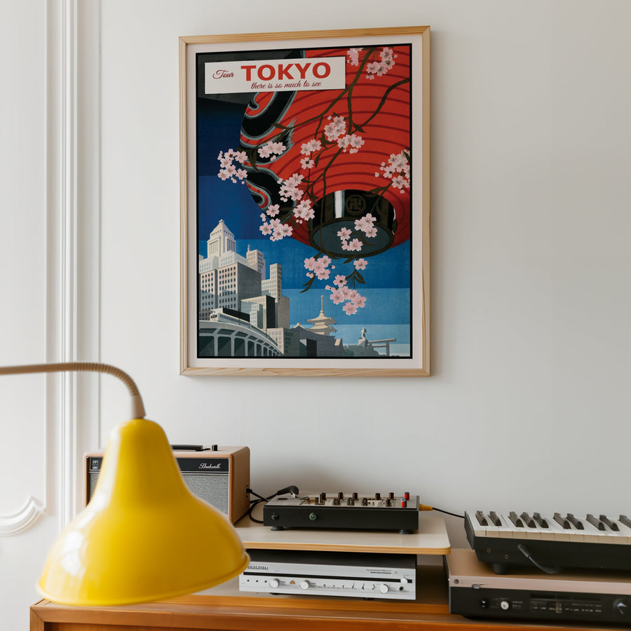 Japanese Tokyo Tourism Print