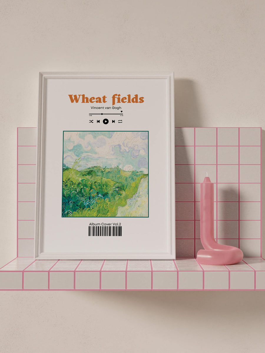 Wheatfield by Van Gogh Music Print