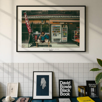 Street Warrior By Kono Bairei Print