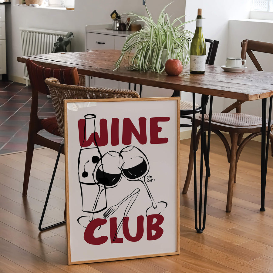 Wine Club Print