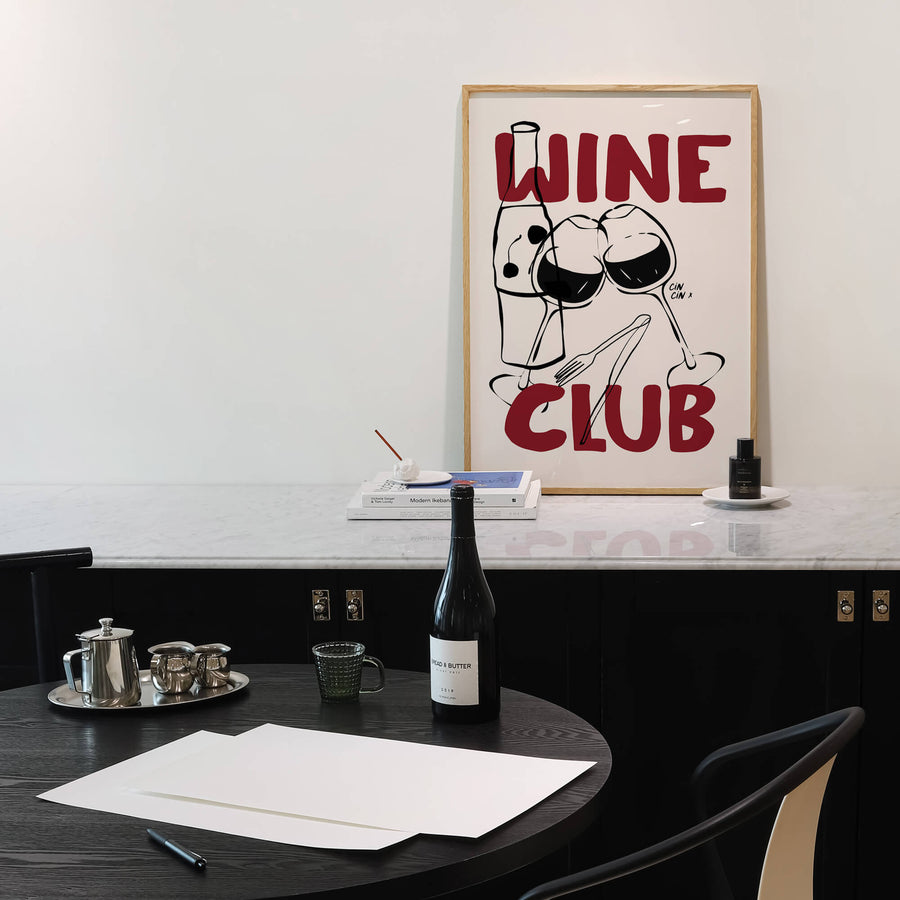 Wine Club Print
