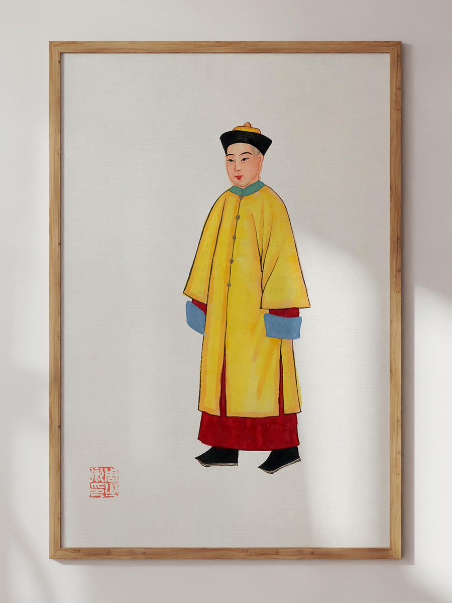 Chinese Costumes Series of Imperial China 6x Prints
