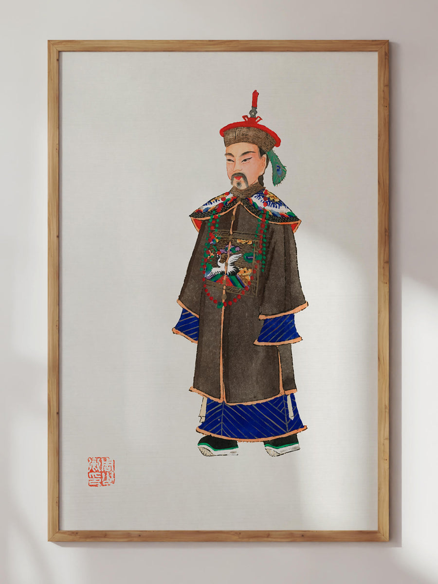 Chinese Costumes Series of Imperial China 6x Prints