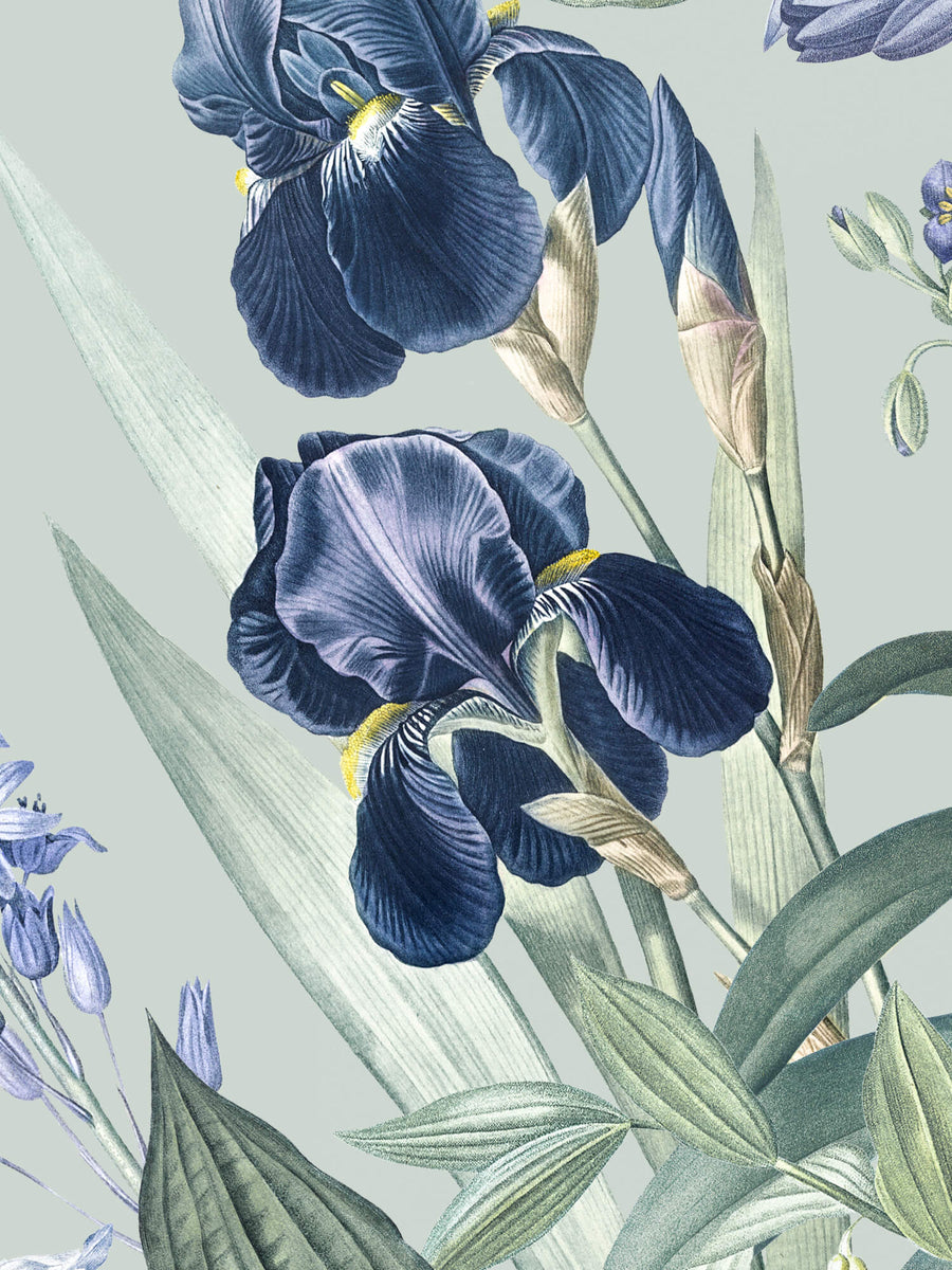 Blue Florals