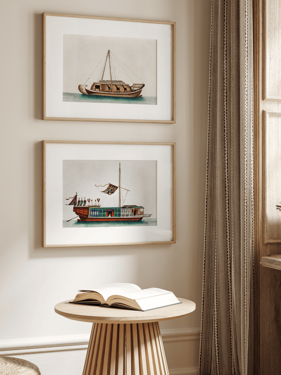 Chinese Ships Bundle Prints