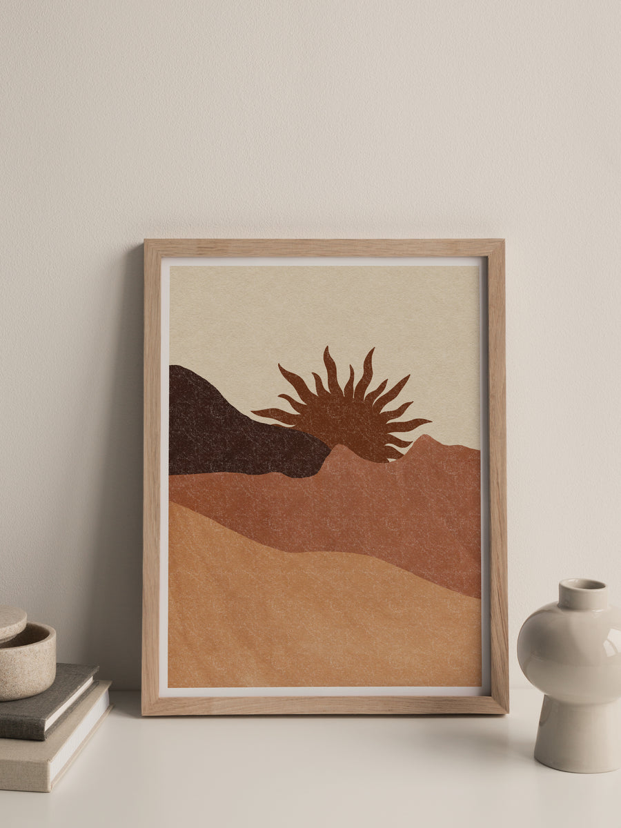 Desert Sun Print