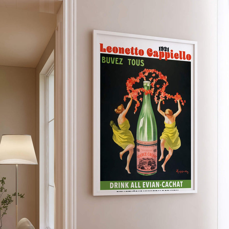 Evian-Cachat by Leonetto Cappiello Print