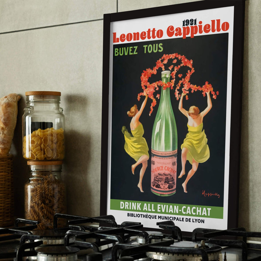 Evian-Cachat by Leonetto Cappiello Print