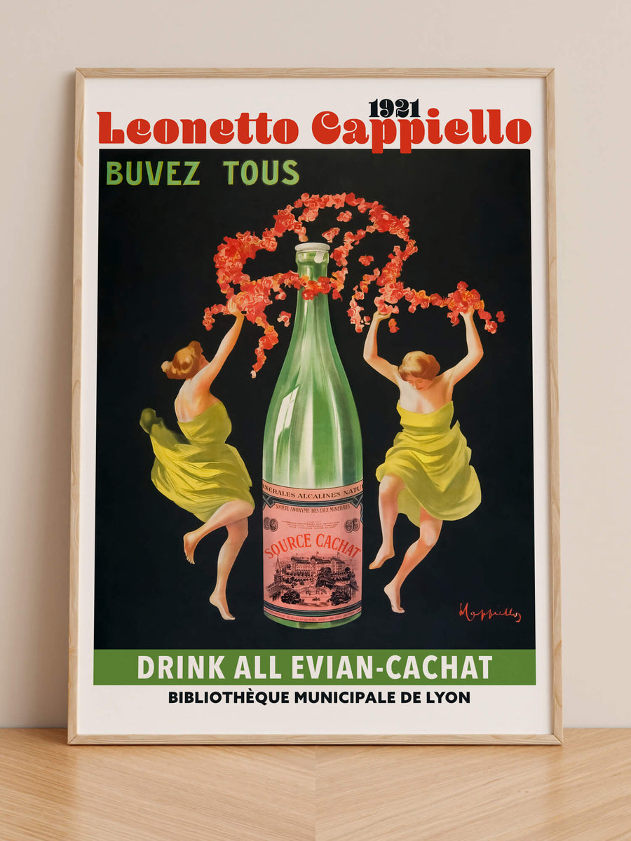 Evian-Cachat by Leonetto Cappiello Print
